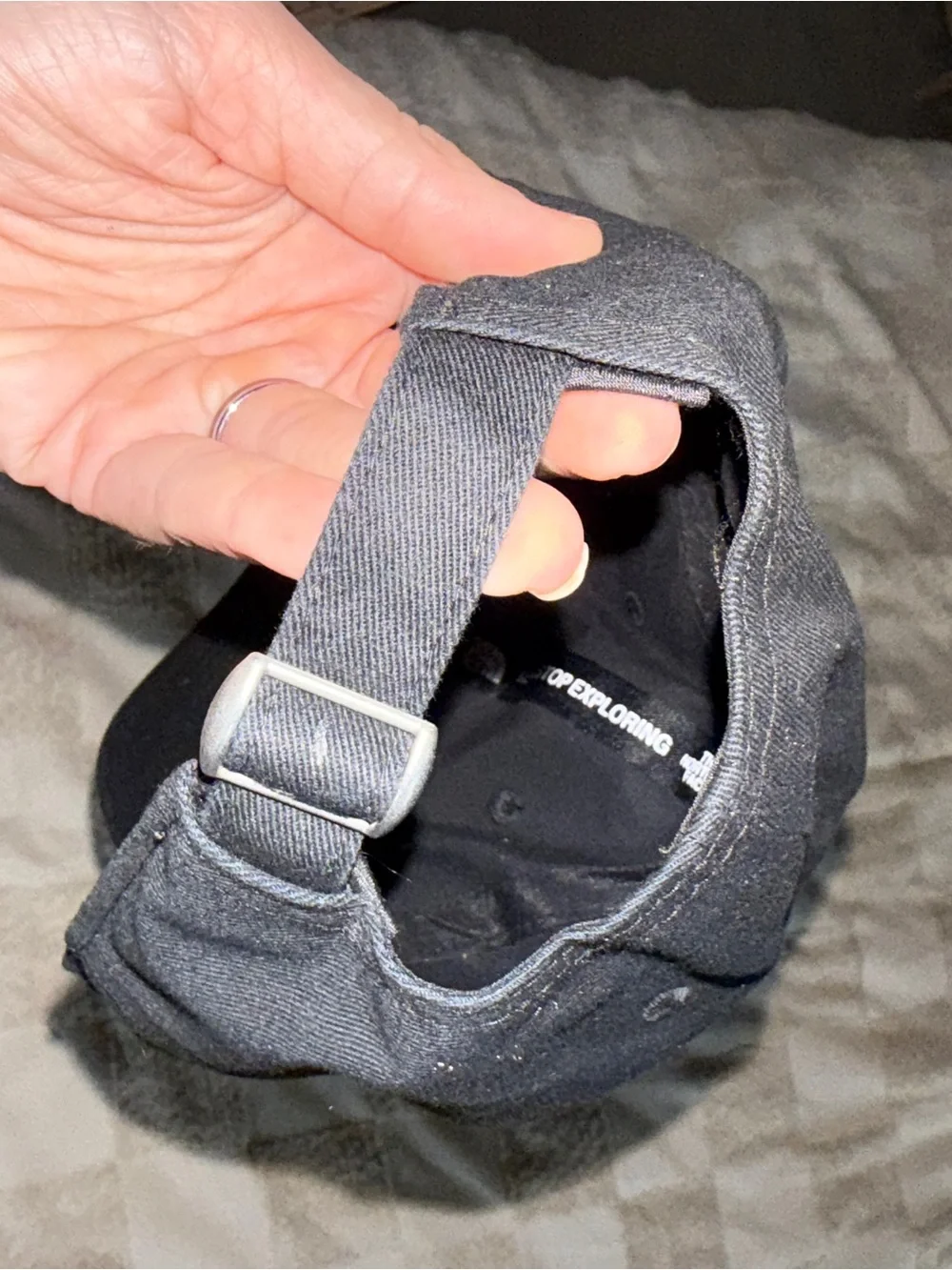 The North Face Black Cap‎ with Rainbow Arch Logo